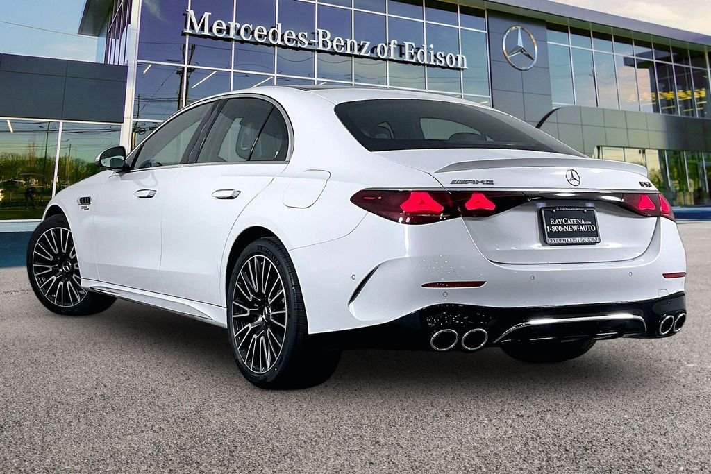 New 2026 MANUFAKTUR Moonlight White Metallic Mercedes-Benz AMG® E 53 E 4MATIC+ Sedan image 3
