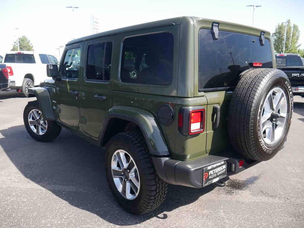 Used 2023 Green Jeep Sahara image 21