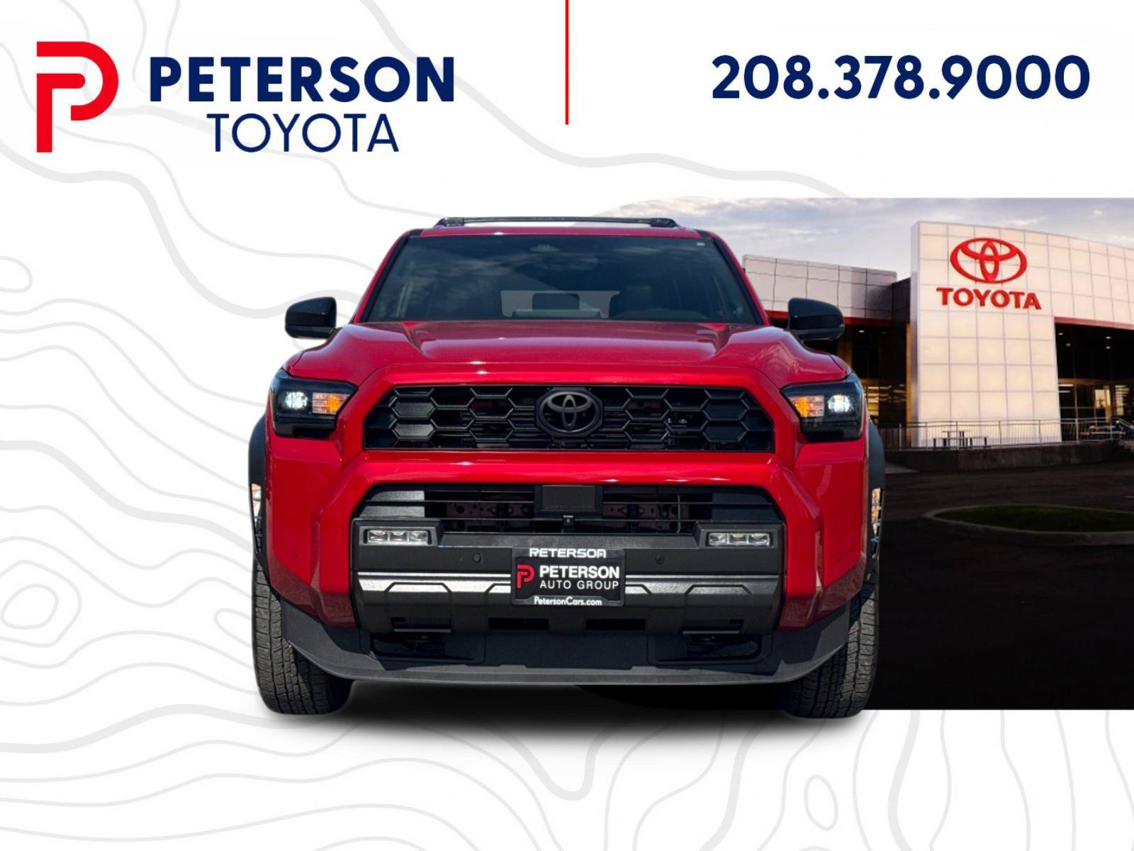 Used 2025 Red Toyota TRD Off Road Premium image 8