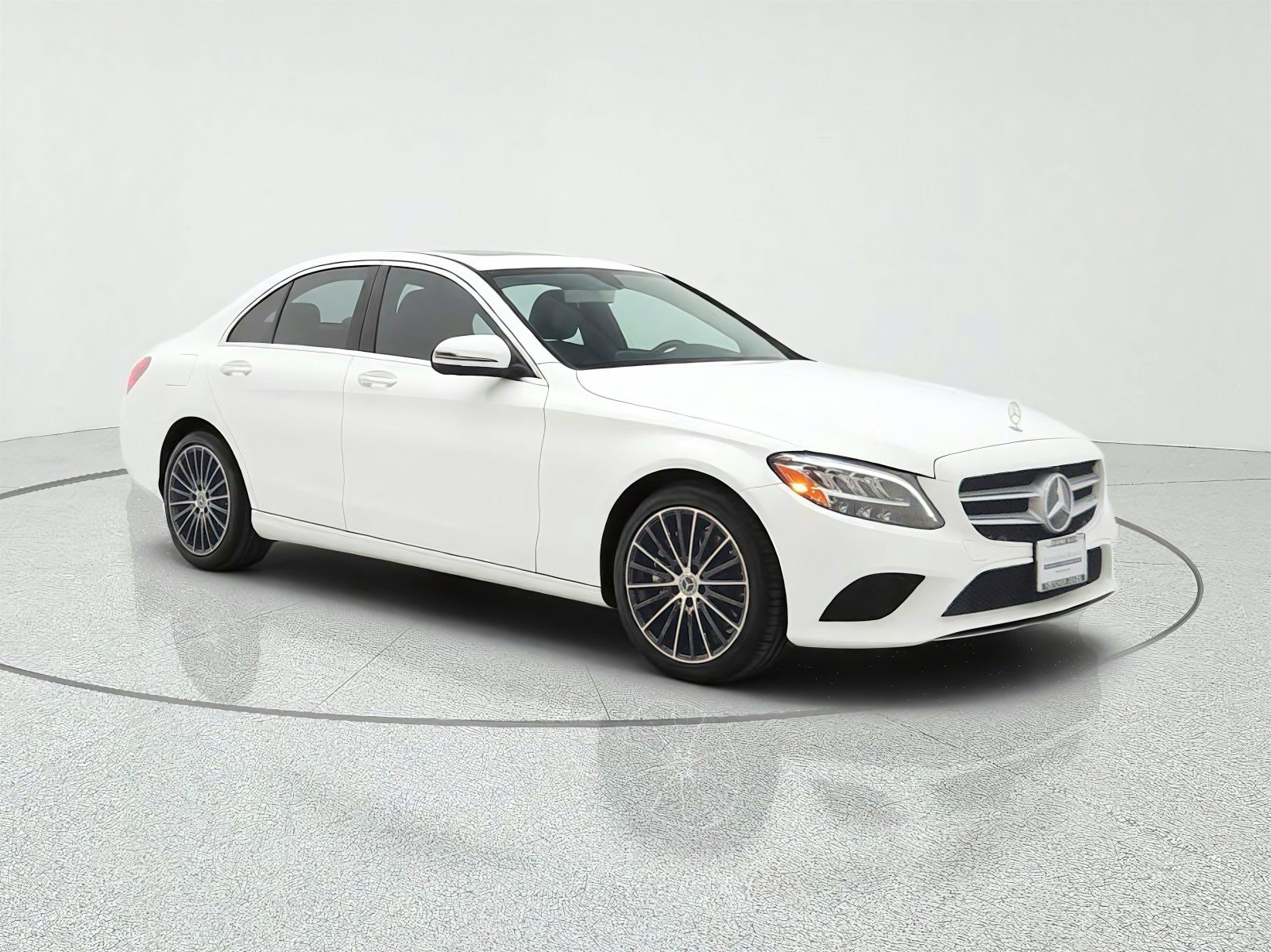 Used 2019 Polar White Mercedes-Benz C 300 Sedan image 3