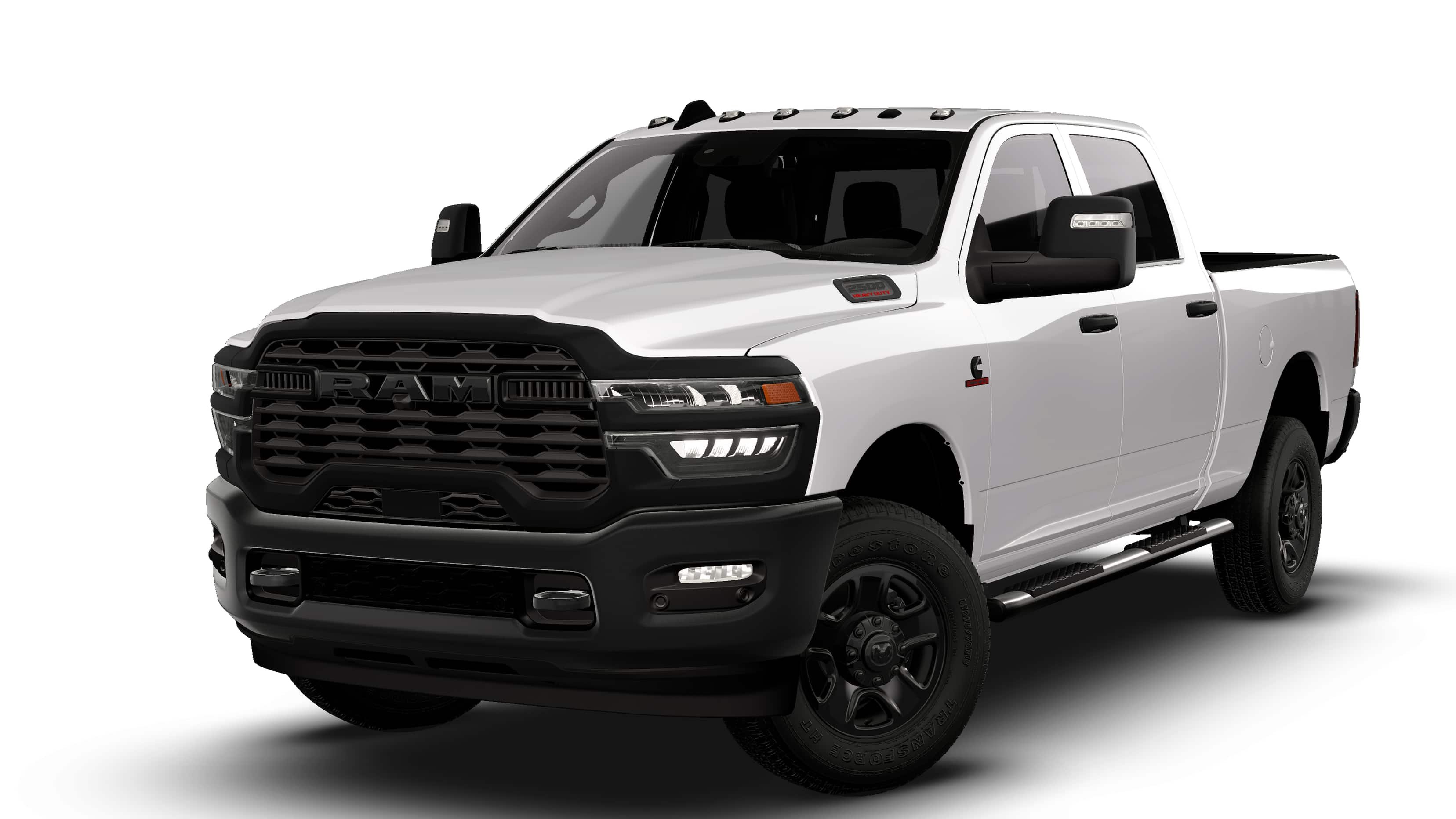 New 2027 Bright White Clear-Coat Exterior Paint RAM Tradesman image 1