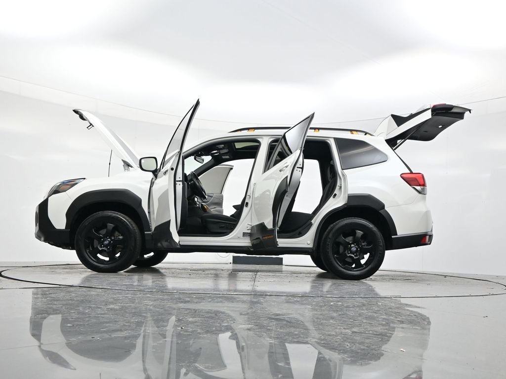 Used 2023 Crystal White Pearl Subaru Wilderness image 58