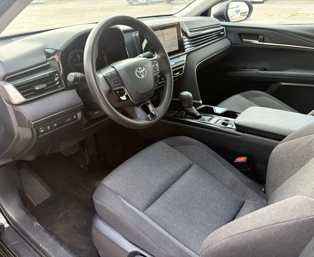 Used 2025 Midnight Black Metallic Toyota LE image 14