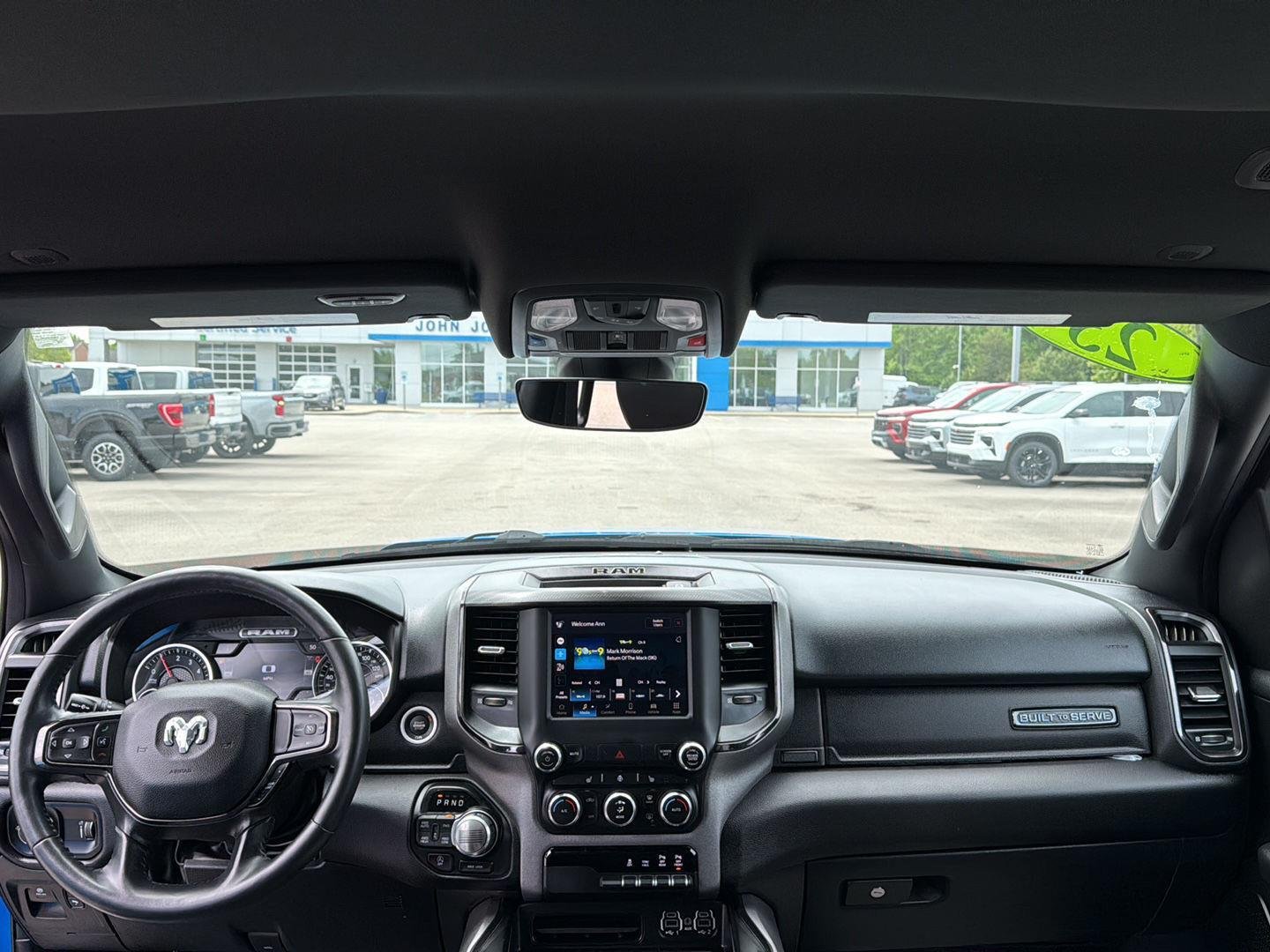Used 2023 Hydro Blue Pearlcoat Ram Big Horn image 3