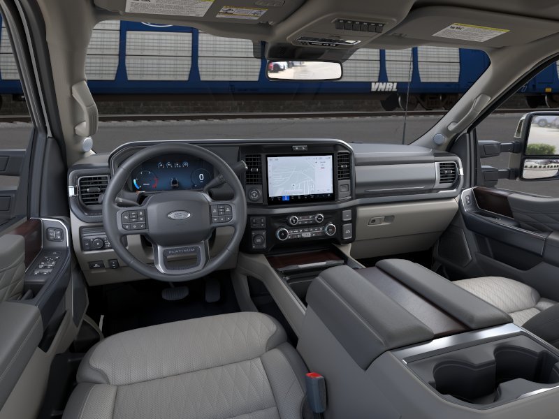 New 2026 Star White Metallic Tri-Coat Ford F-250® Platinum® image 9