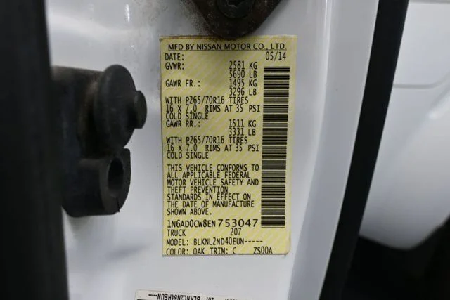 2014 Nissan Frontier SV - Photo 43