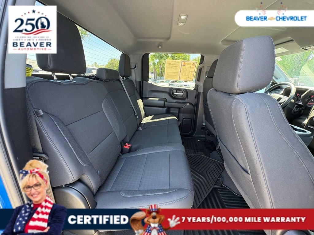 Used 2025 Riptide Blue Metallic Chevrolet Custom image 21