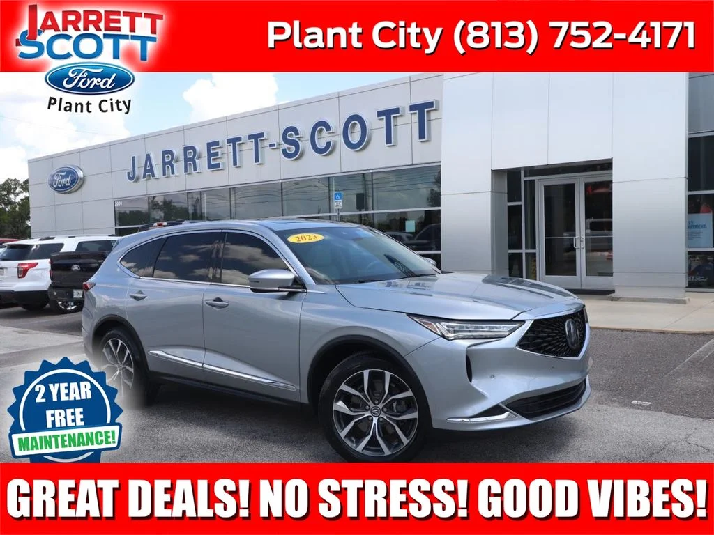 Used 2023 Silver Acura Technology image 1