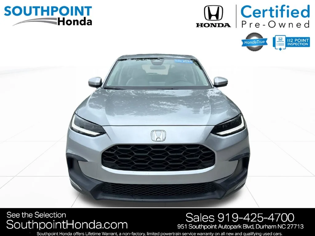 Certified Used 2024 Lunar Silver Metallic Honda 5DR 2WD LX image 2
