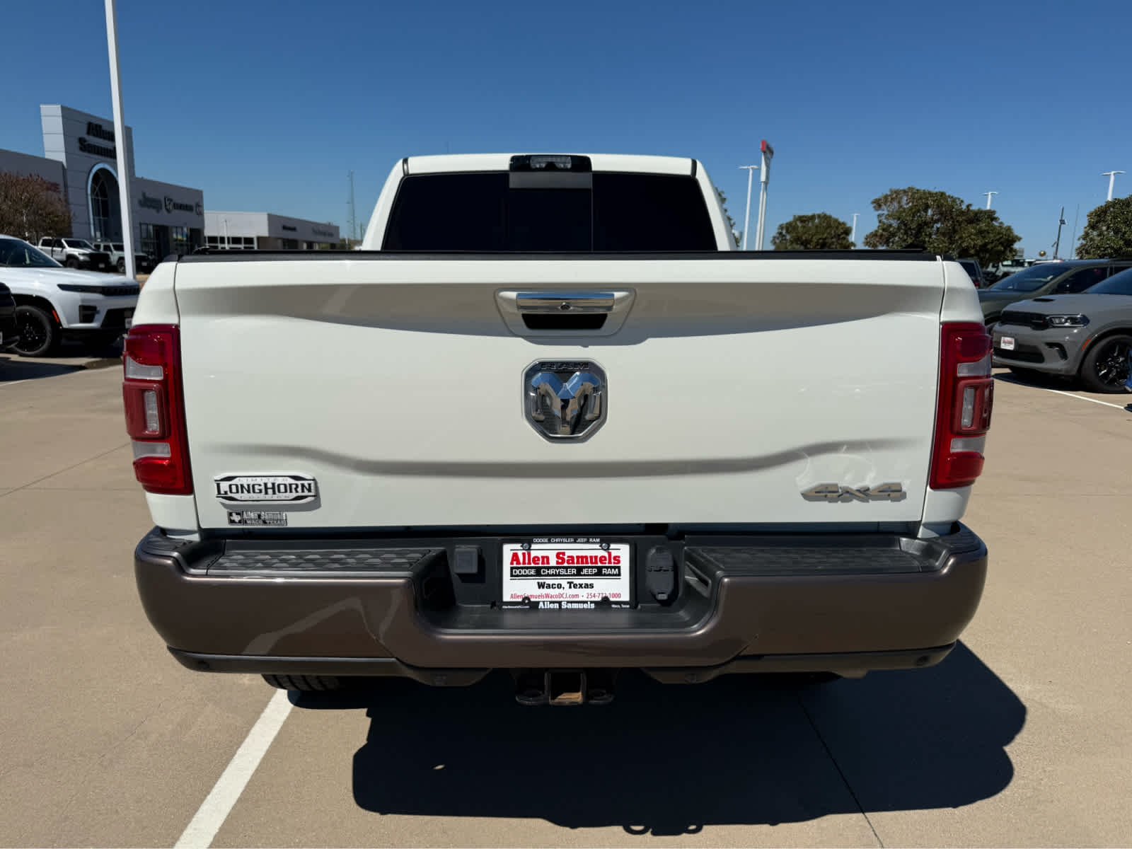 Used 2022 Pearl White Ram Longhorn image 7