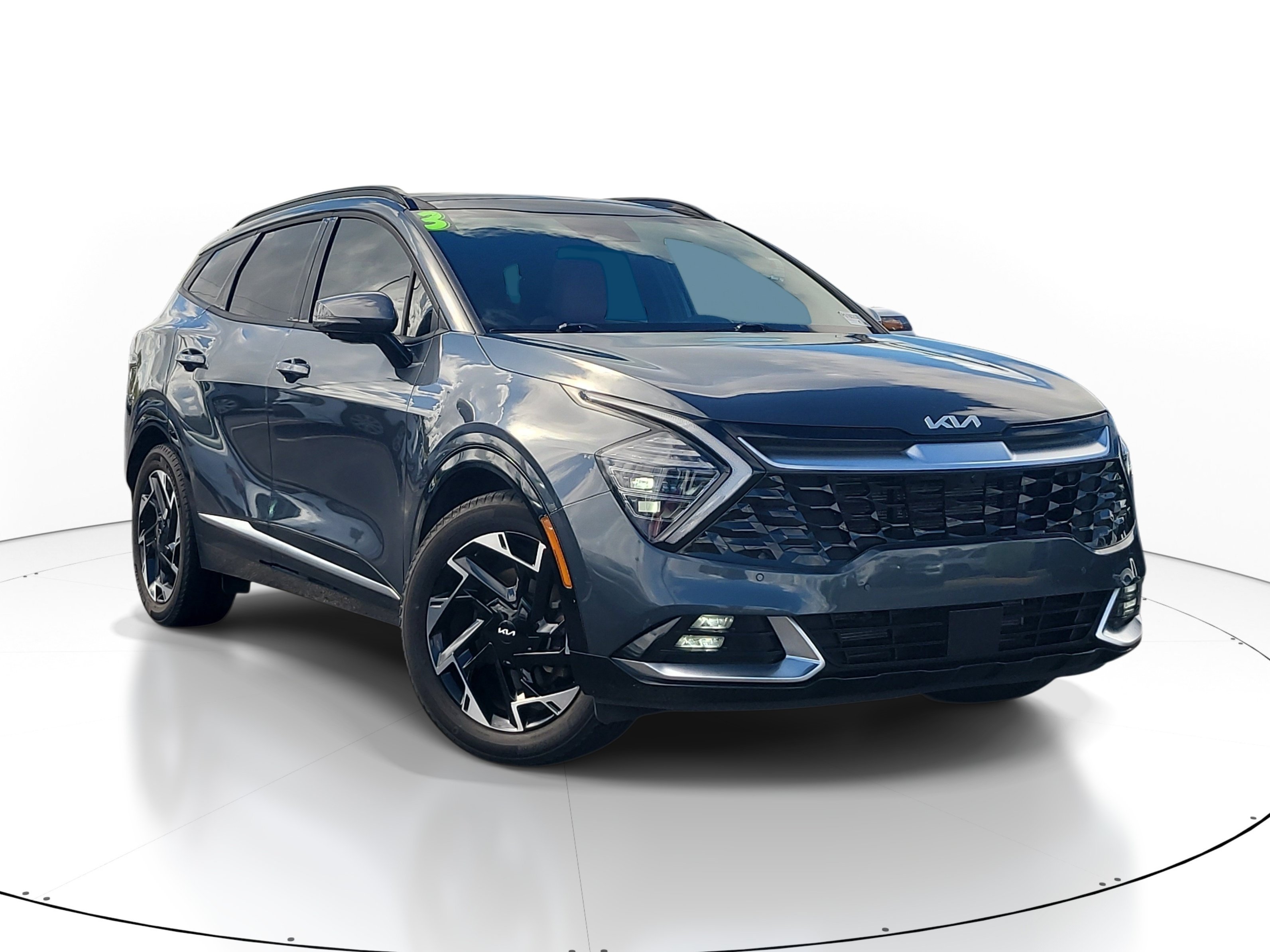 Used 2023 Gravity Gray Kia SX-Prestige image 1