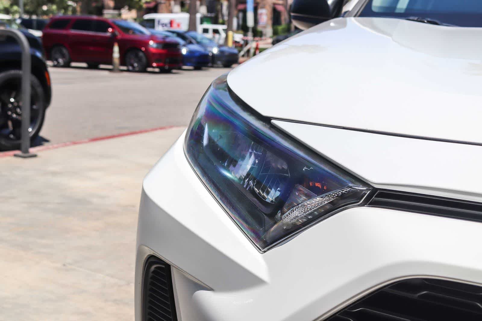 Used 2021 Super White Toyota LE image 8
