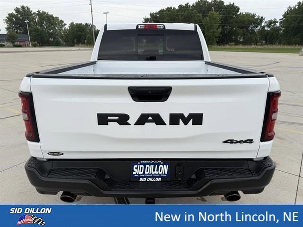 New 2026 Bright White Clear-Coat Exterior Paint RAM Warlock Crew Cab 4x4 5
