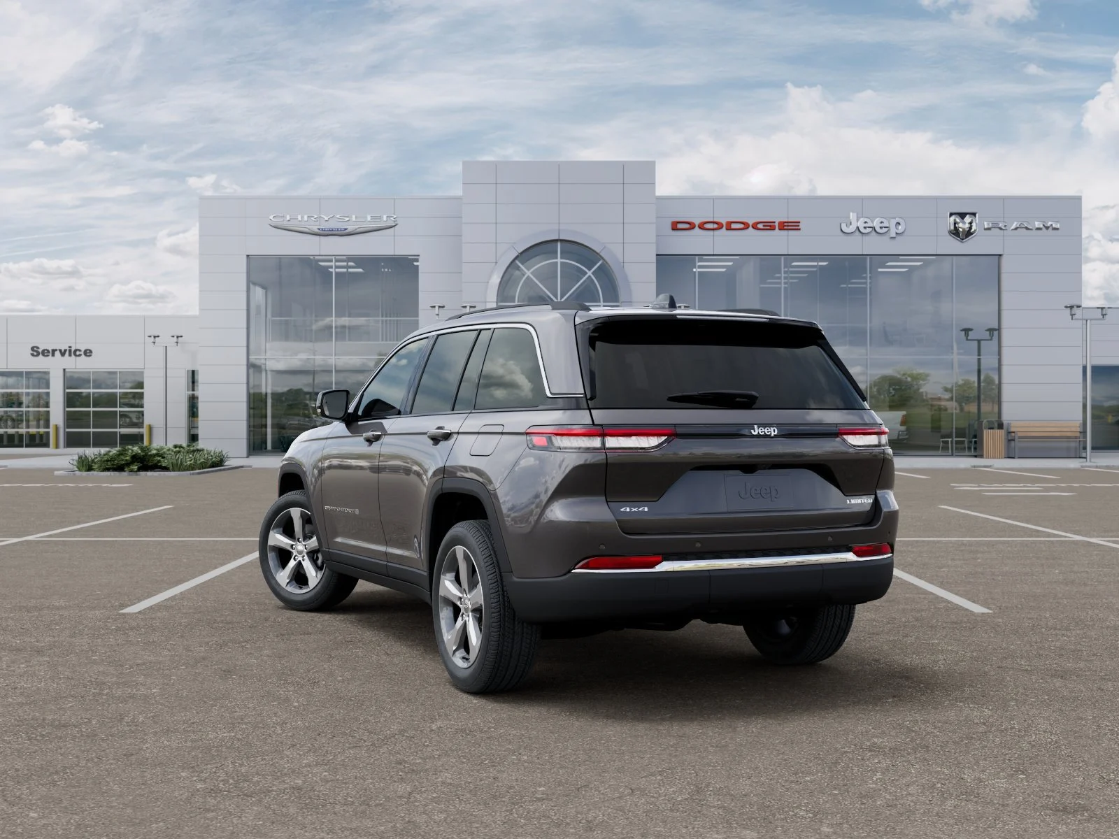 New 2026 Baltic Gray Metallic Clear-Coat Exterior Paint Jeep Limited image 3