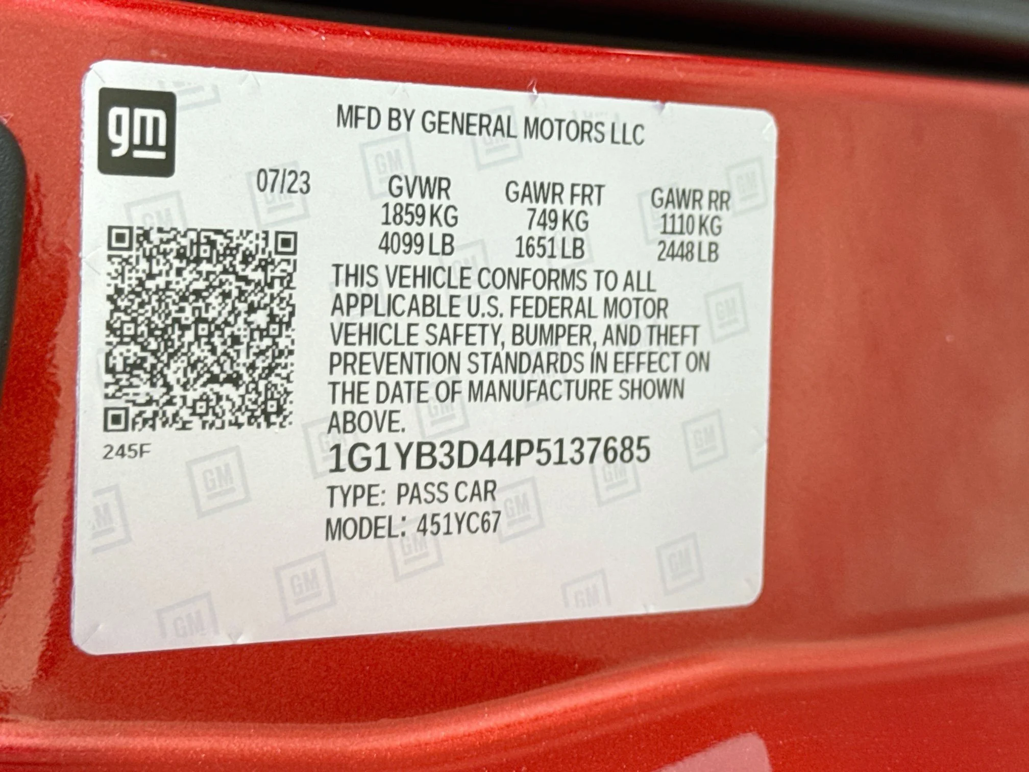 Used 2023 Red Mist Metallic Tintcoat Chevrolet 2LT image 30