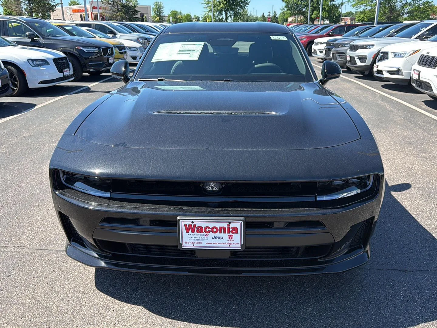 New 2026 Diamond Black Crystal Pearlcoat Dodge R/T image 3