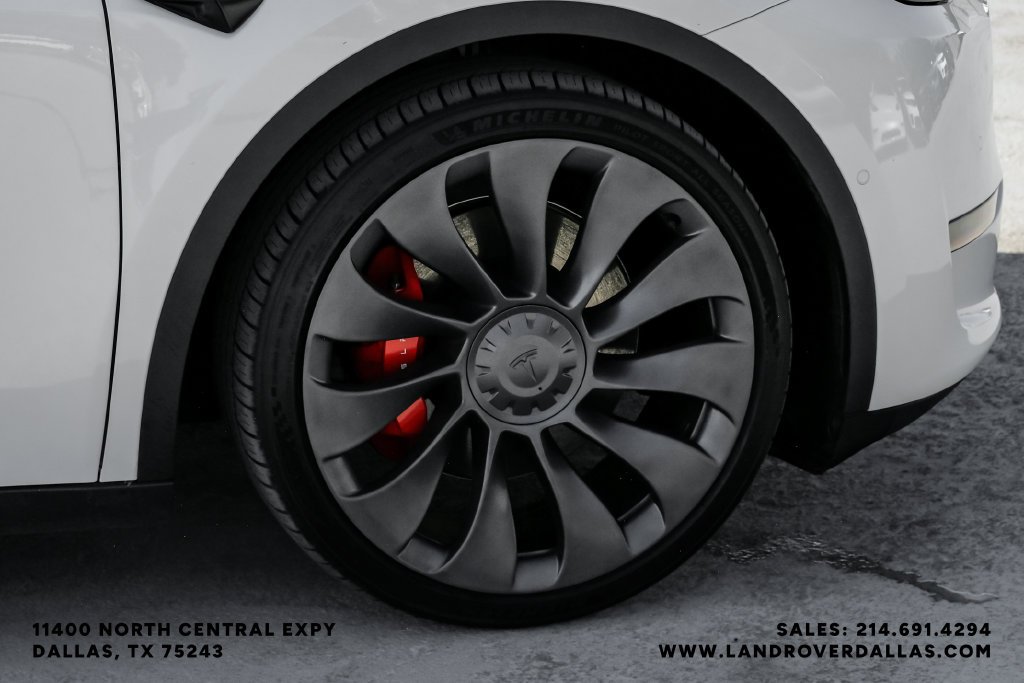 Used 2022 Pearl White Multi-Coat Tesla Performance image 40