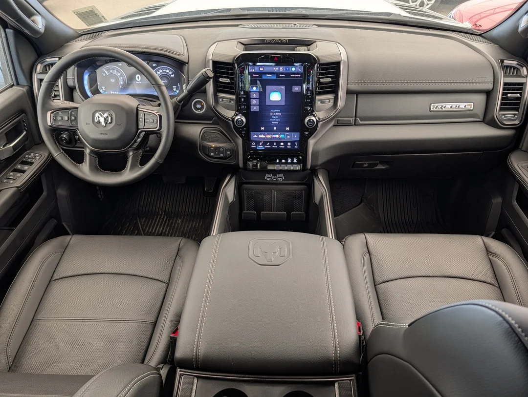 New 2026 Silver RAM Rebel - - Rebel Level 1 Pkg - Surround View Camera - Ventilated Seats - Tow Technology Grp & More! image 26