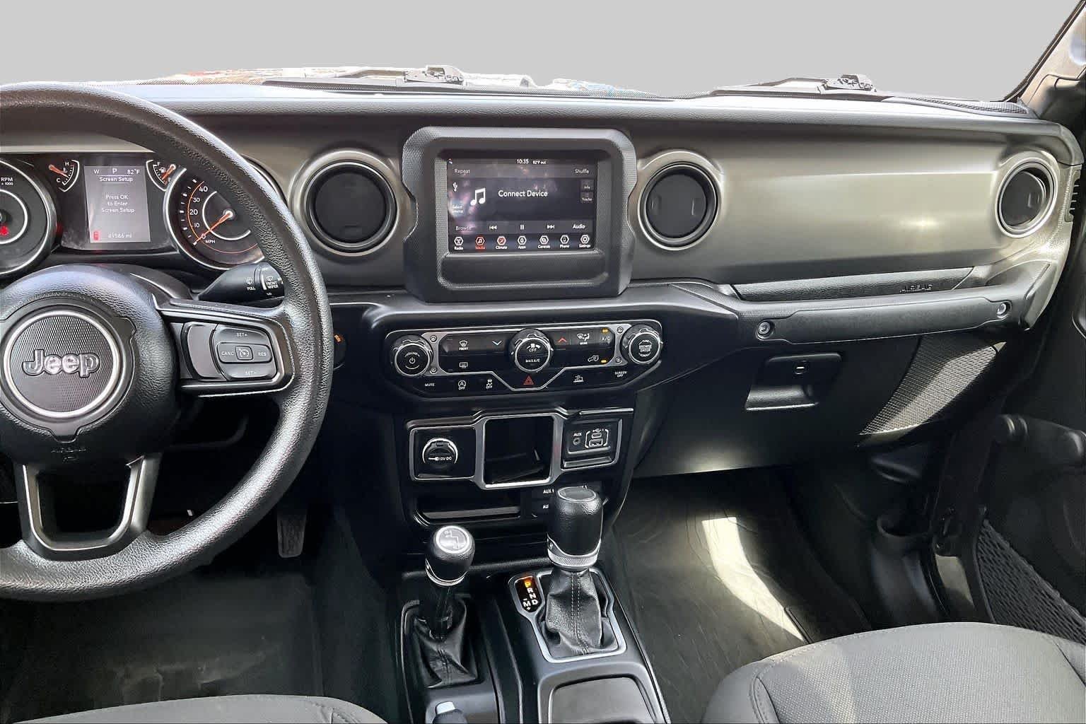 Used 2023 Granite Crystal Metallic Clearcoat Jeep Sport image 7