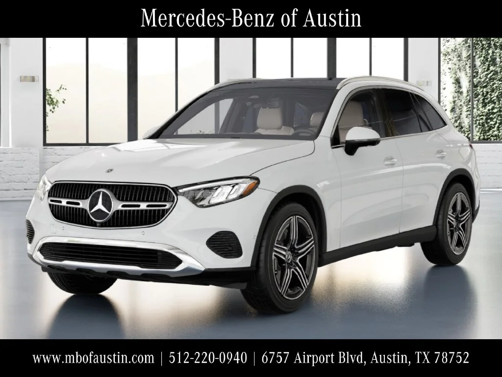New 2027 White Mercedes-Benz GLC 300 image 1