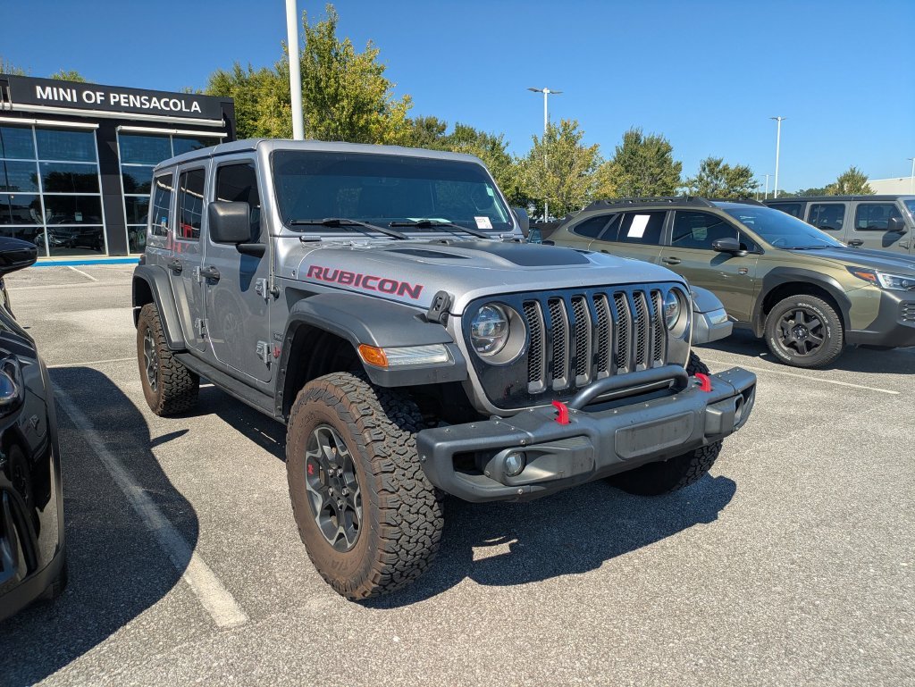 Used 2020 Billet Silver Metallic Jeep Unlimited Rubicon image 3