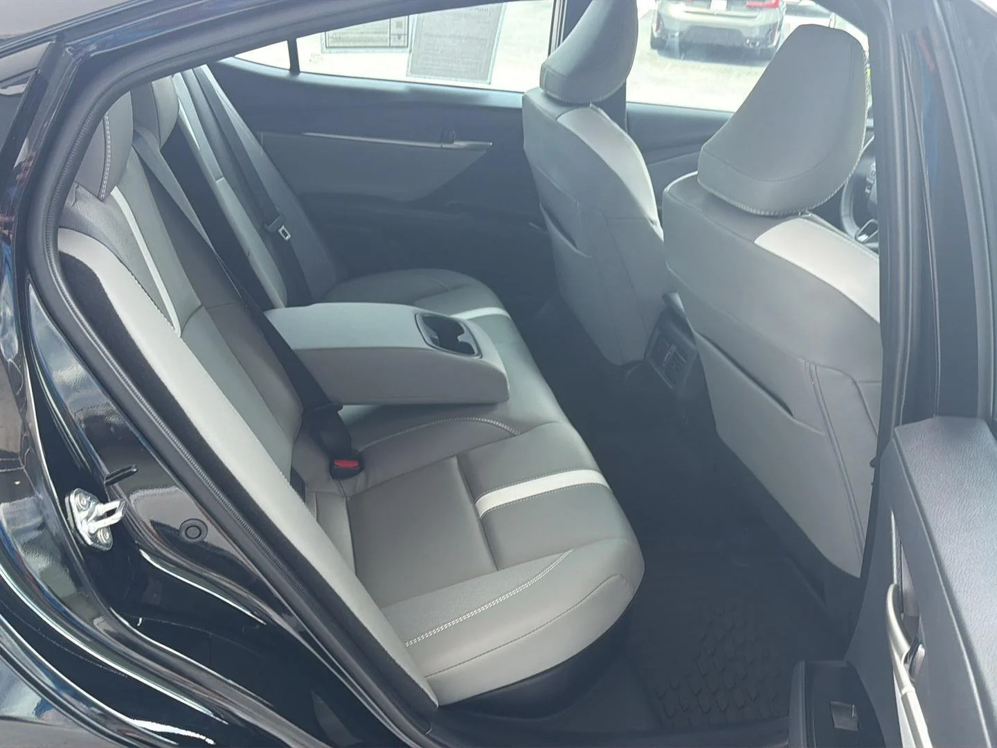 Used 2025 Midnight Black Metallic Toyota SE image 12
