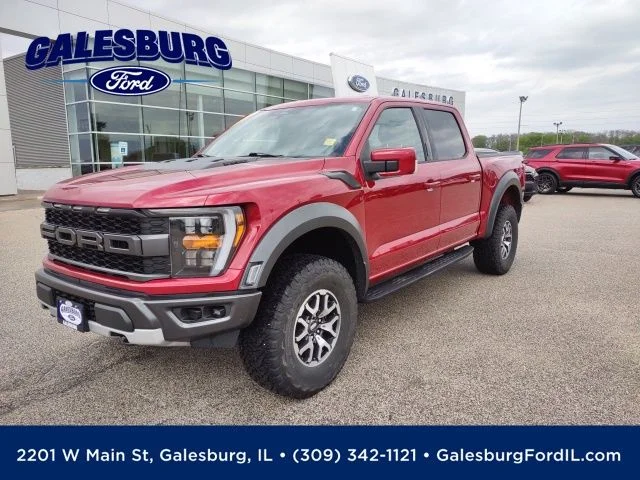Used 2022 Red Metallic Ford Raptor image 1