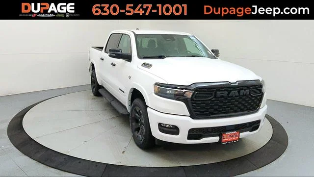 New 2026 Bright White Clear-Coat Exterior Paint RAM Big Horn/Lone Star video 1