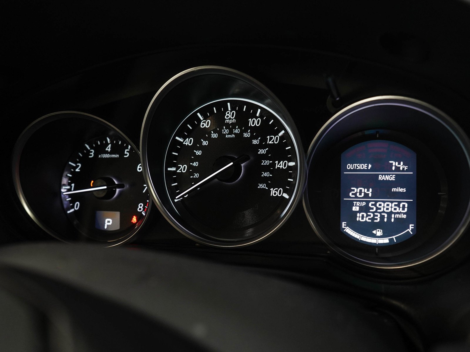 Used 2016 Meteor Gray Mica Mazda Touring image 24