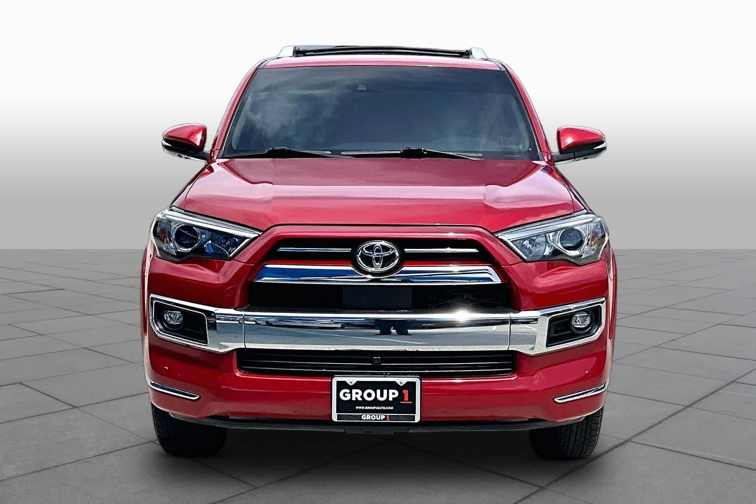 Used 2023 Barcelona Red Metallic Toyota Limited image 4