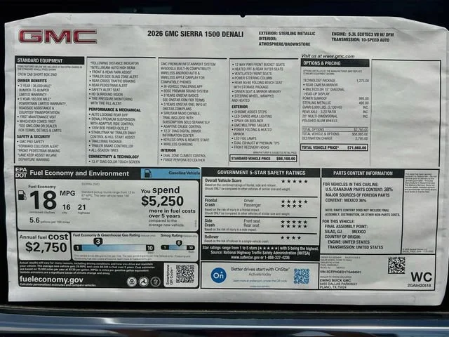 2026 GMC Sierra 1500 Denali - Photo 21