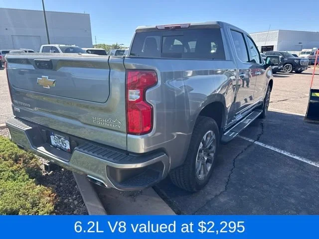 Used 2024 Sterling Gray Metallic Chevrolet High Country image 3