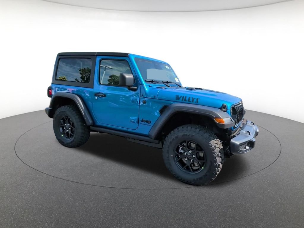 New 2026 Hydro Blue Pearl-Coat Exterior Paint Jeep Willys image 5