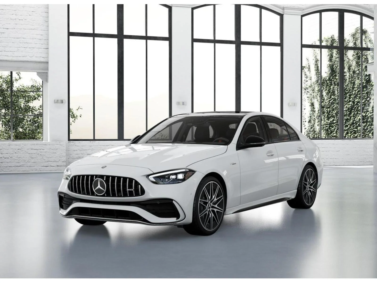 New 2026 POLAR WHITE Mercedes-Benz AMG® C 43 image 41