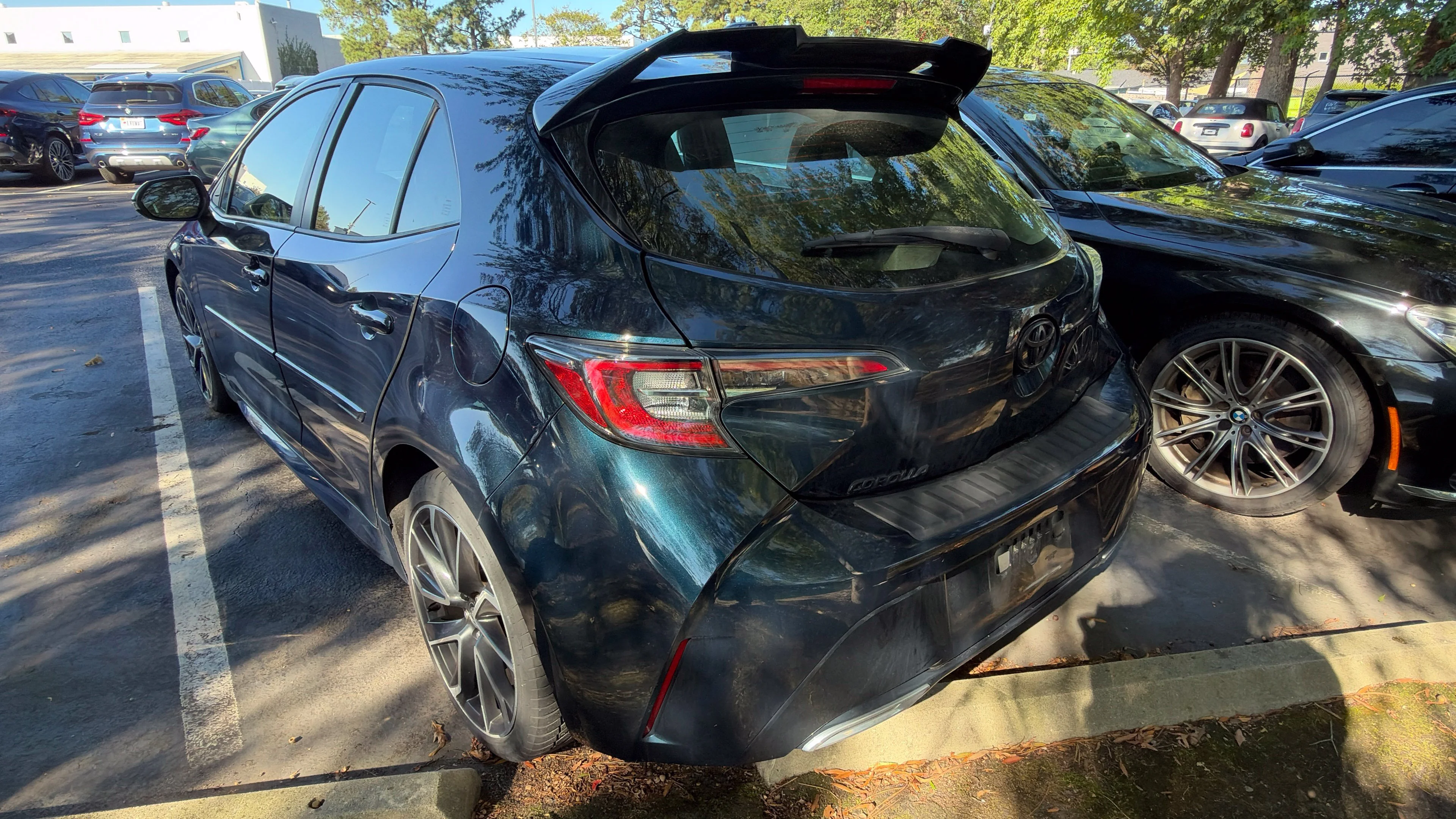 Used 2020 Galactic Aqua Mica Toyota XSE image 8