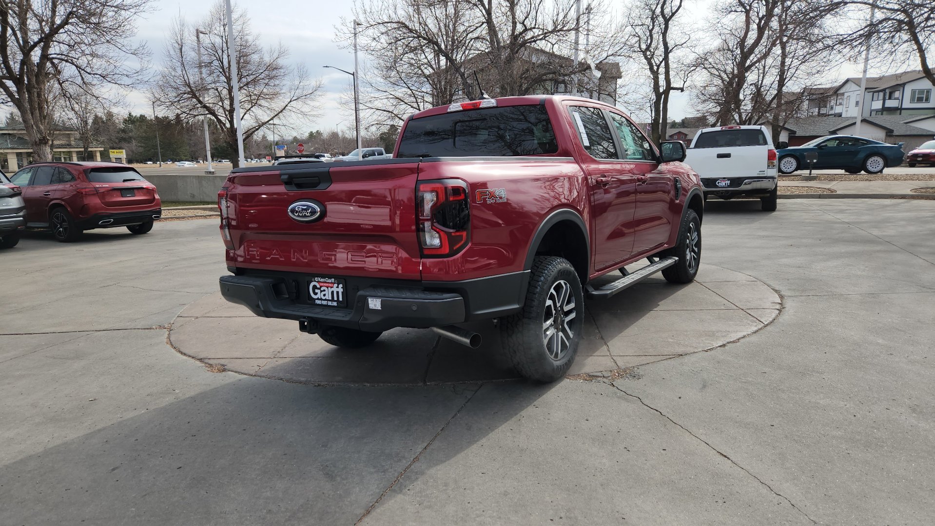 New 2025 Ruby Red Metallic Tinted Clearcoat Ford LARIAT image 13