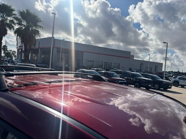 Used 2023 Red Toyota LE image 7