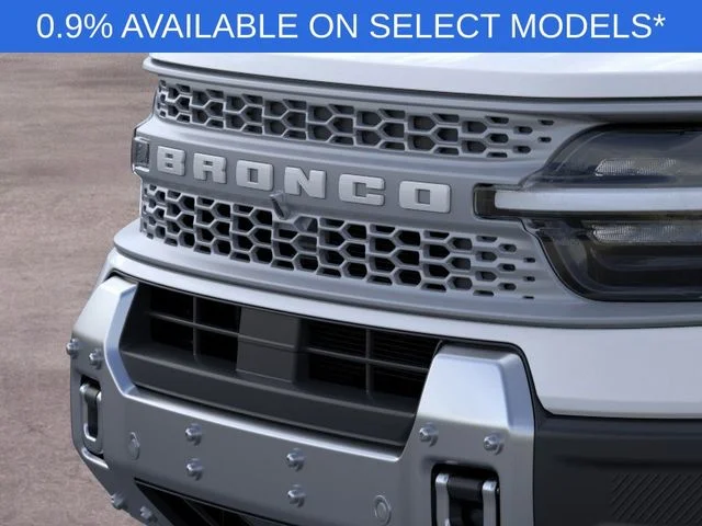 New 2026 Space White Metallic Ford Badlands® image 17