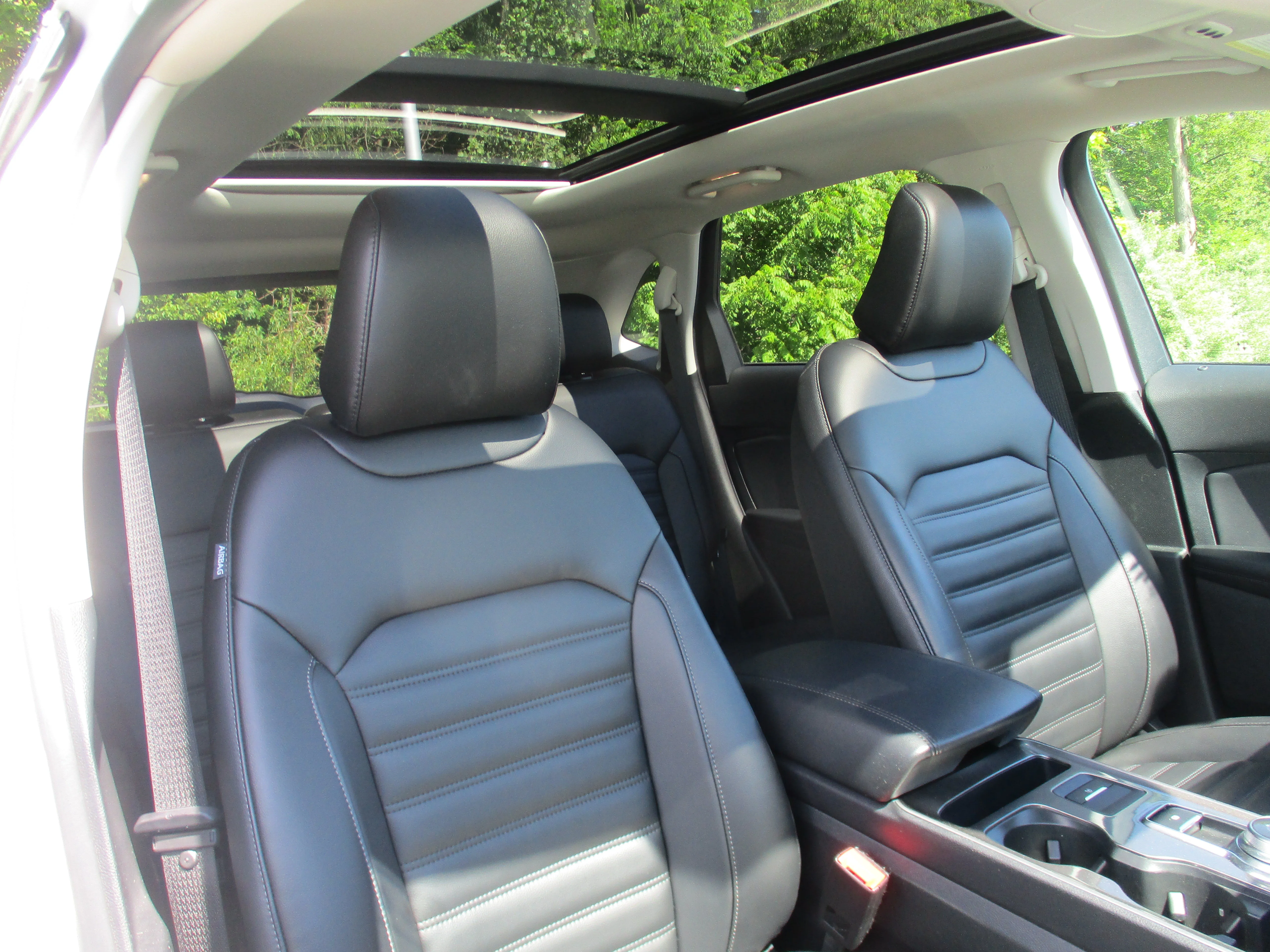 Used 2023 Star White Metallic Tri-Coat Ford SEL image 42