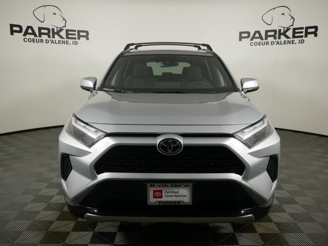Used 2025 Silver Sky Metallic Toyota Hybrid SE w/ Convenience Pkg & Weather Pkg image 3