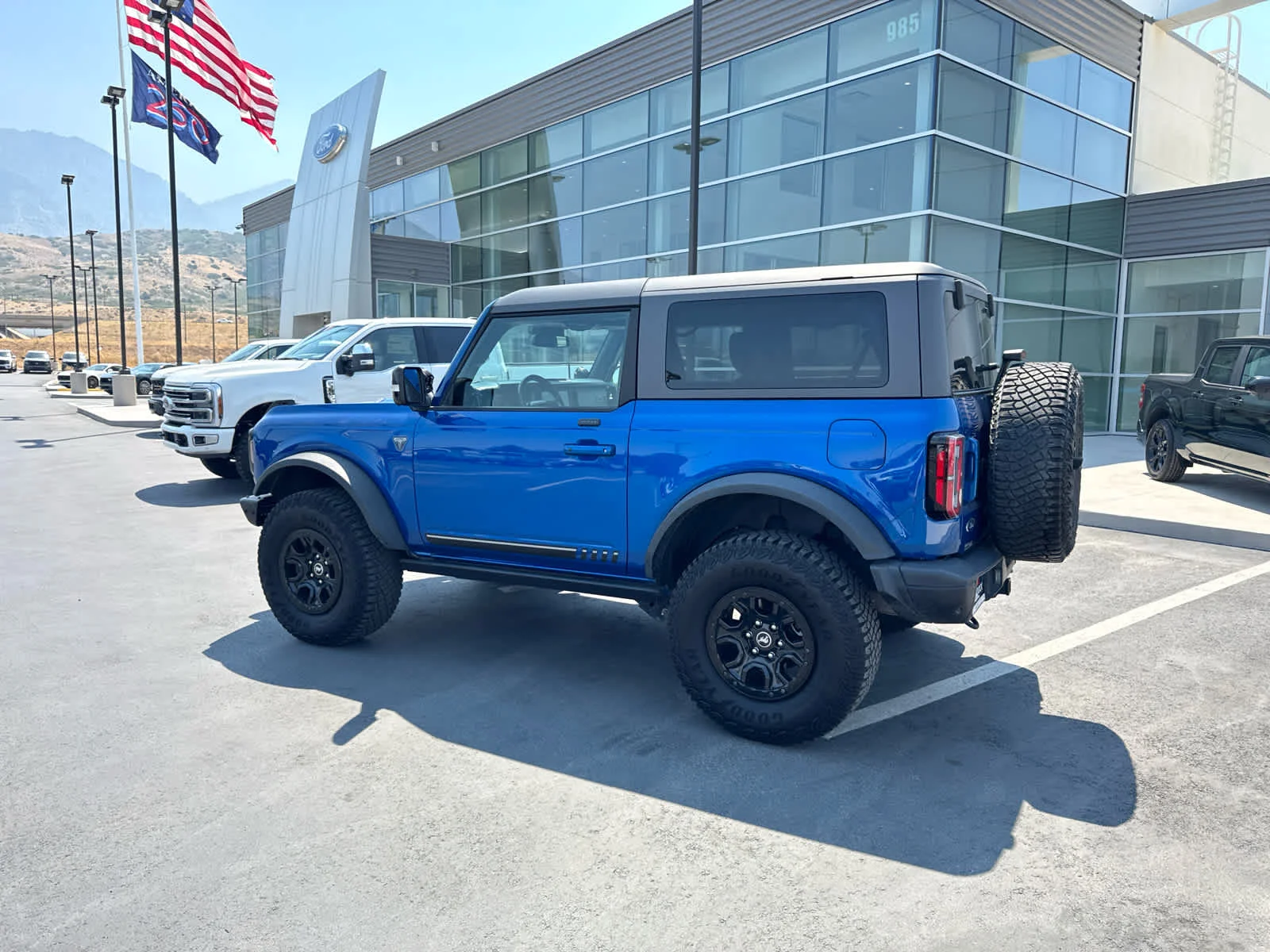 Used 2021 Lightning Blue Metallic Ford First Edition image 11