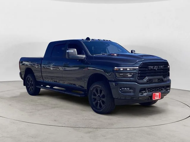 New 2026 Blue Metallic Ram LARAMIE MEGA CAB 4X4 6