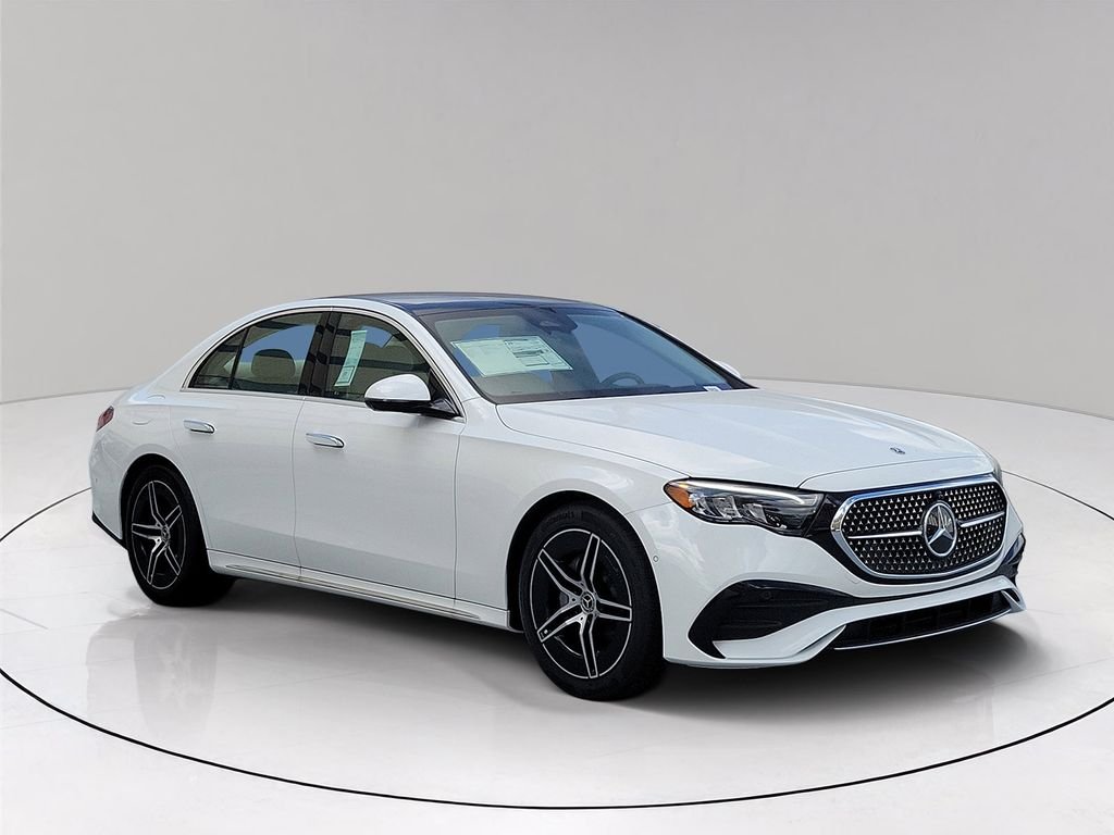New 2026 Polar White Mercedes-Benz E 350 image 1