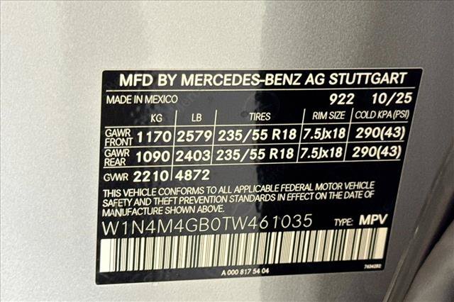 New 2026 Cirrus Silver Metallic Mercedes-Benz GLB 250 image 60