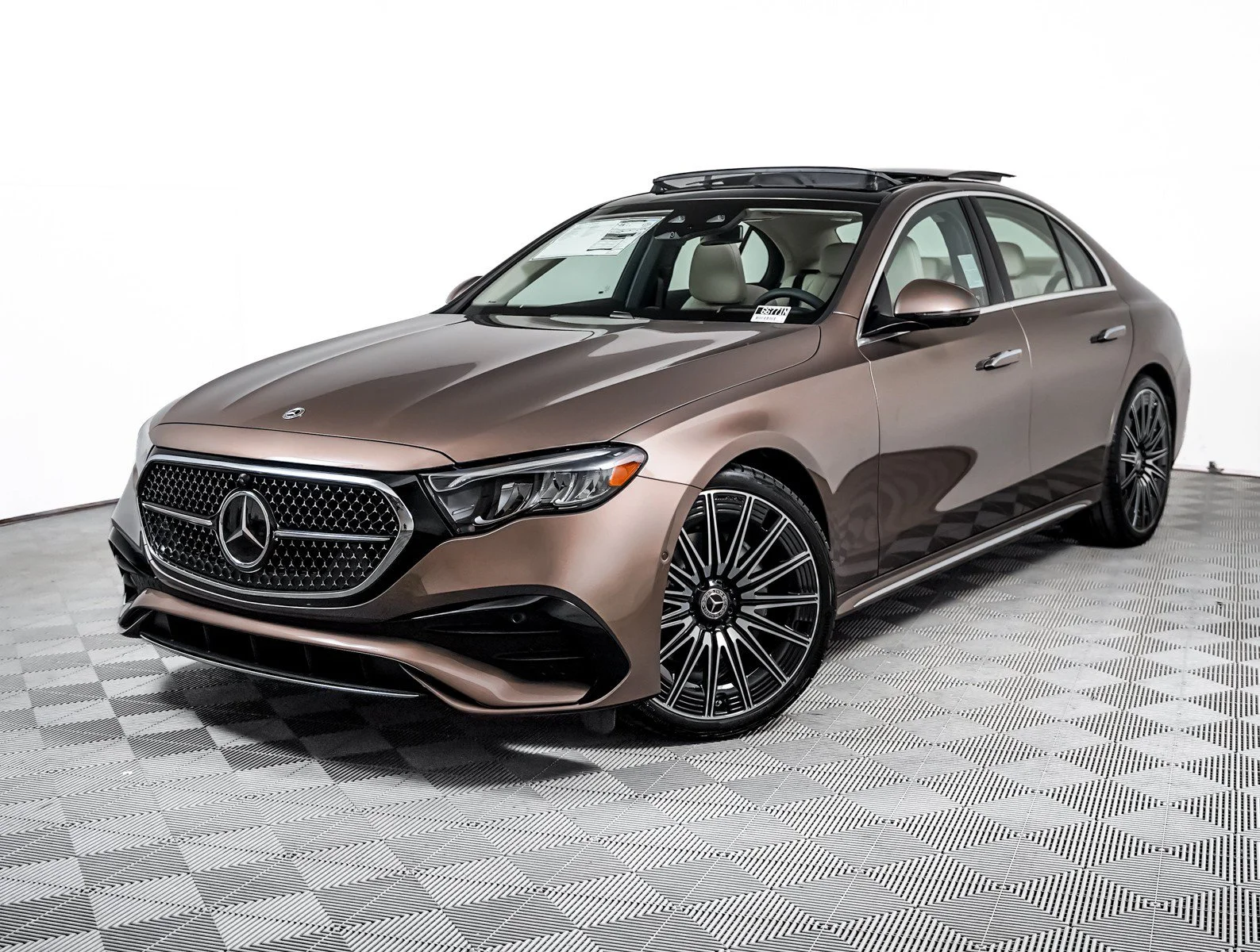 New 2026 Sonoran Brown M Mercedes-Benz E 350 image 1