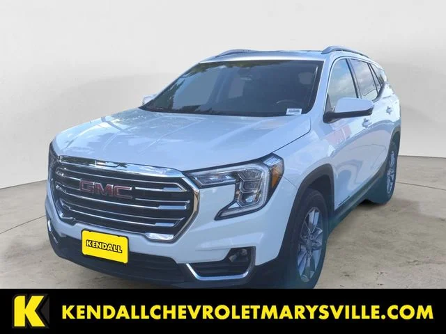 Used 2024 White GMC SLT image 1