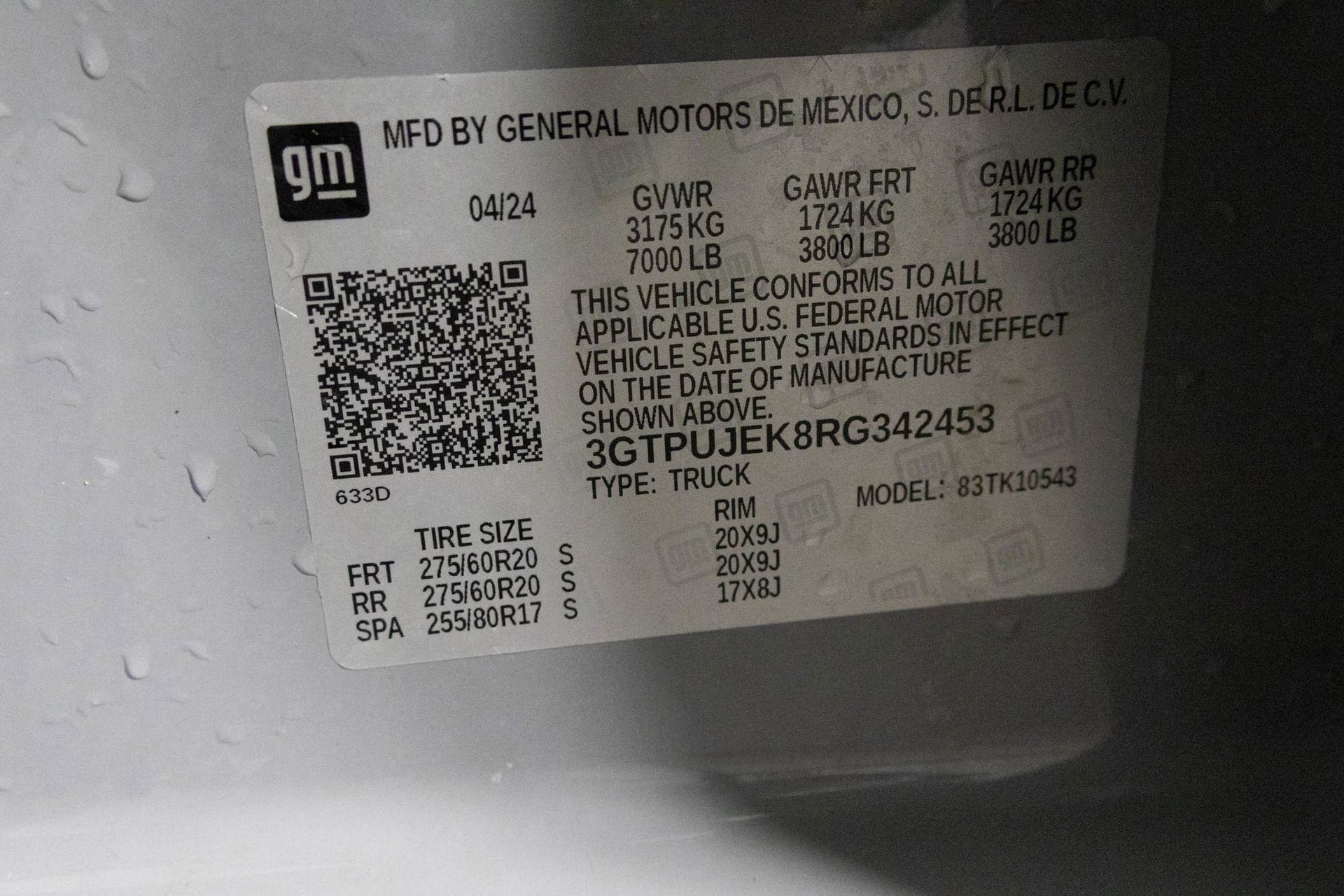 2024 GMC SIERRA - Image 42