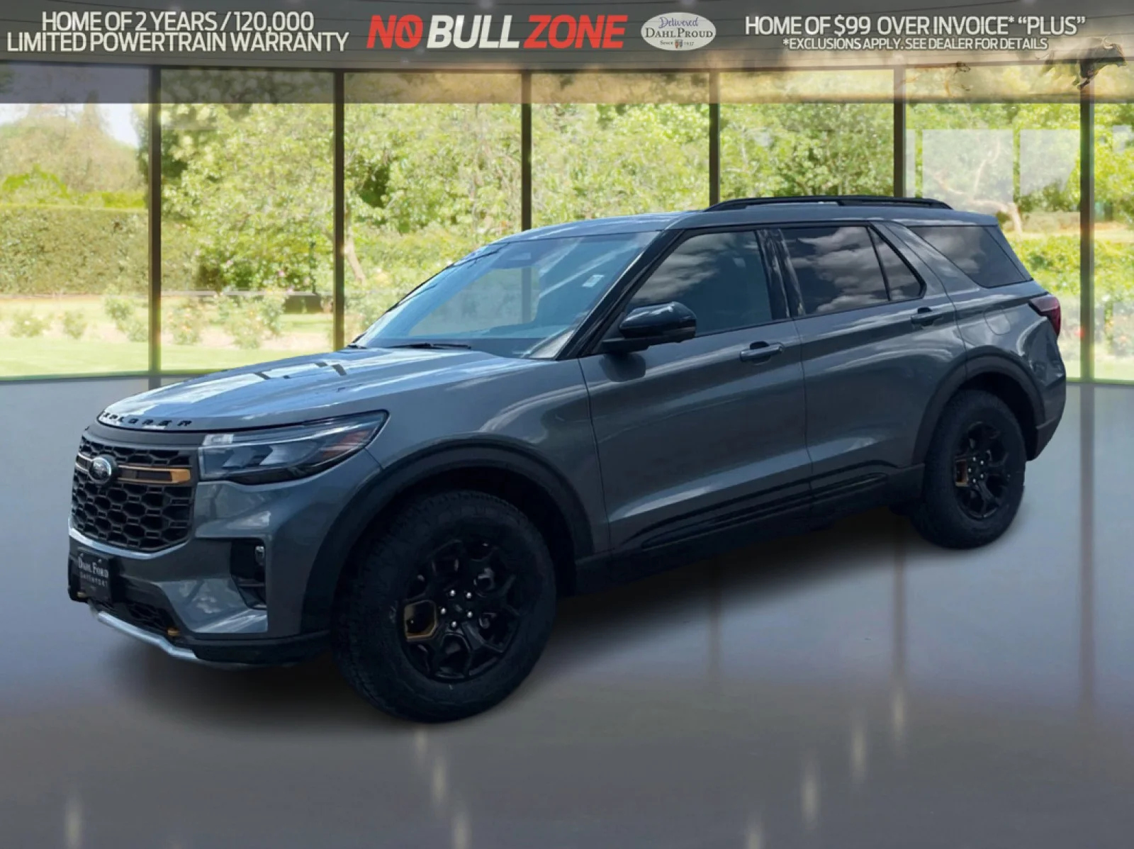 New 2026 Carbonized Gray Metallic Ford Tremor® image 1
