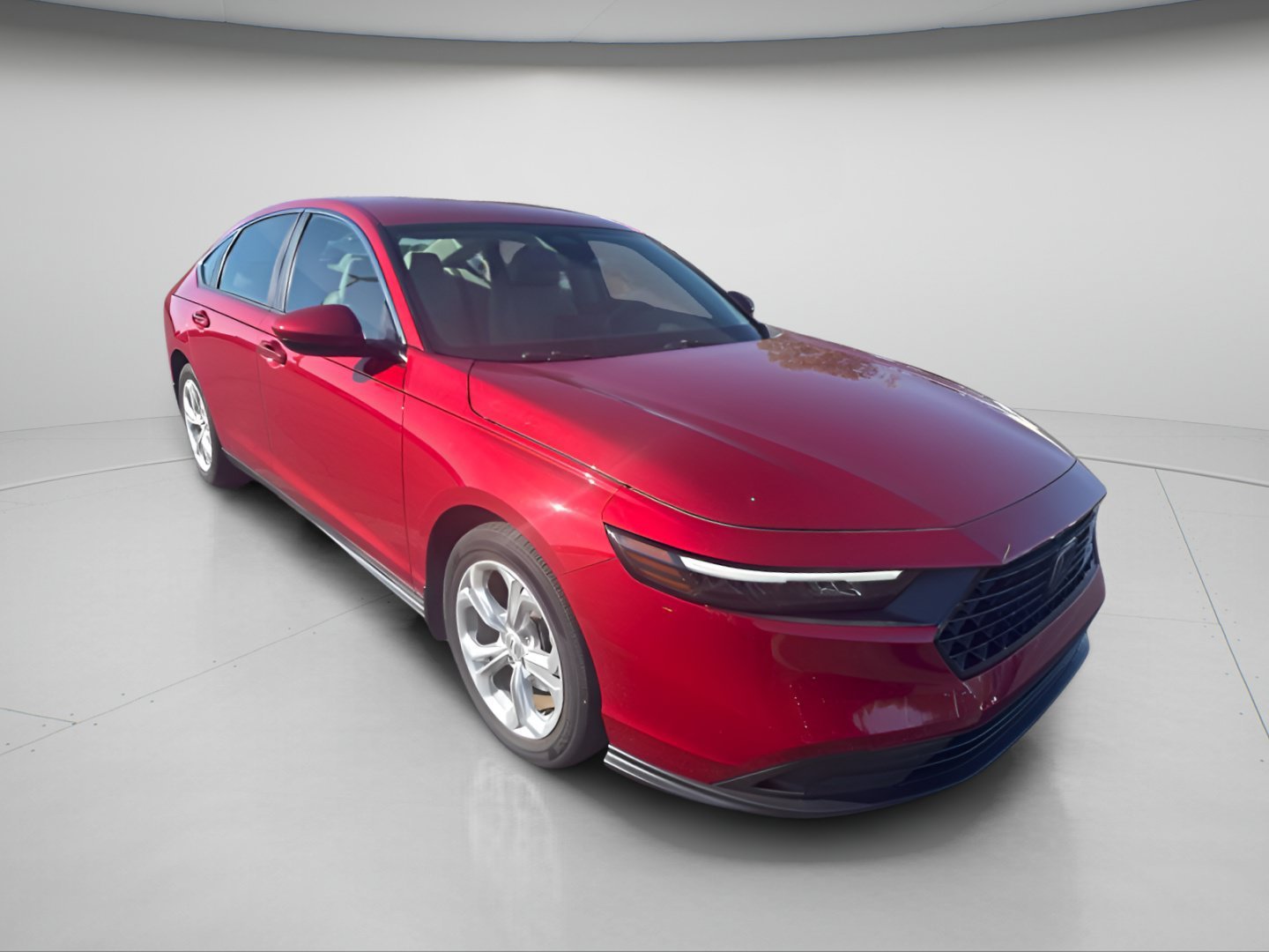 Certified Used 2024 Radiant Red Metallic Honda LX image 2