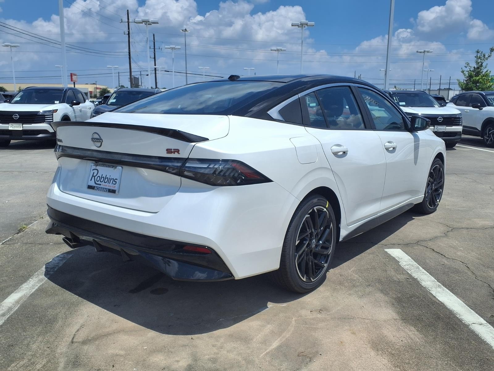2026 Nissan Sentra SR White at Robbins Nissan